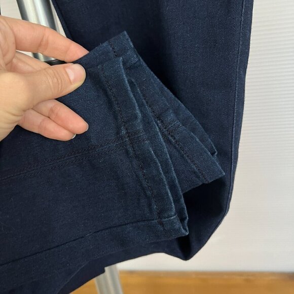 Banana Republic Dark Denim‎ Pull On Stretch Zip Up Jegging Trouser Pants Sz 28 - Picture 5 of 12